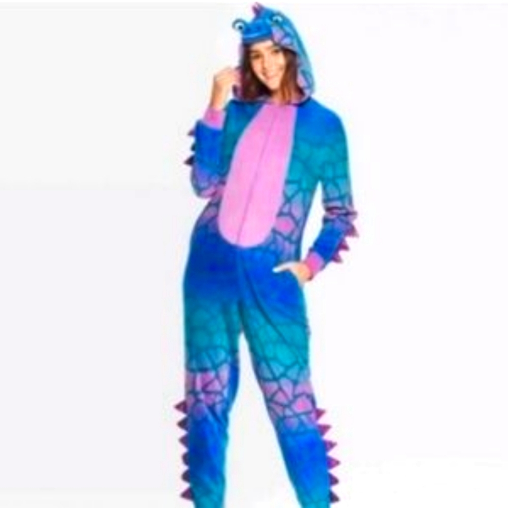 Womens Mystical Dragon Adult Onesie Costume - worn once